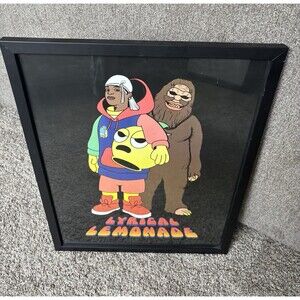 Lyrical Lemonade Ski Mask The Slump God 2019 Cole Bennett Framed Poster